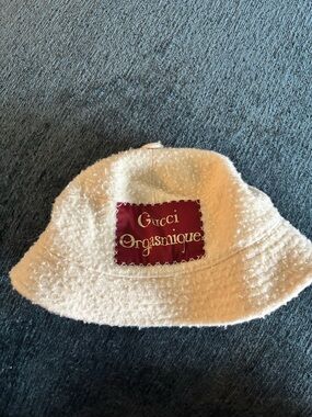 Gucci Orgasmique Adult Cream bucket hat